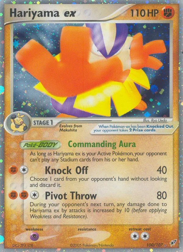 Hariyama ex · Deoxys