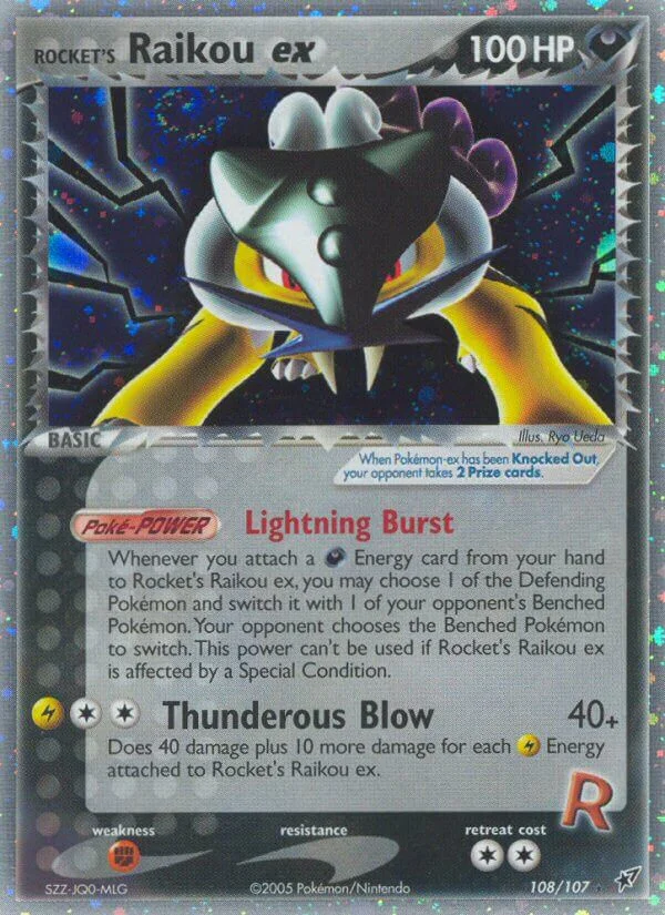 Rocket's Raikou ex · Deoxys