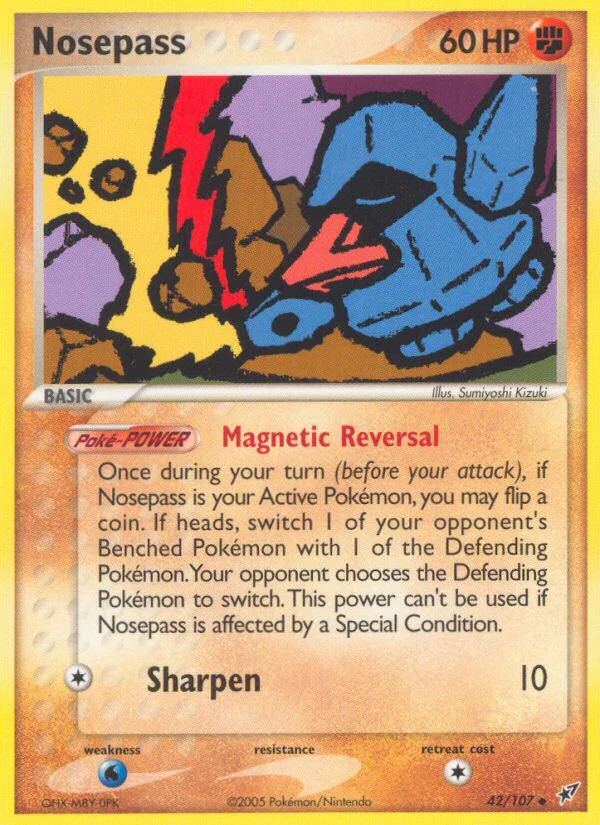 Nosepass · Deoxys