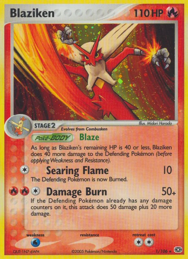 Blaziken · Emerald