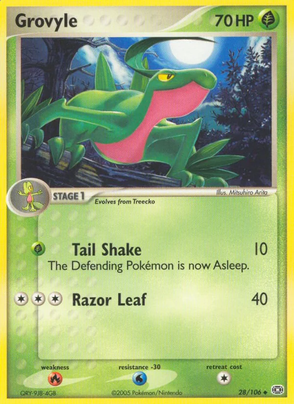 Grovyle · Emerald