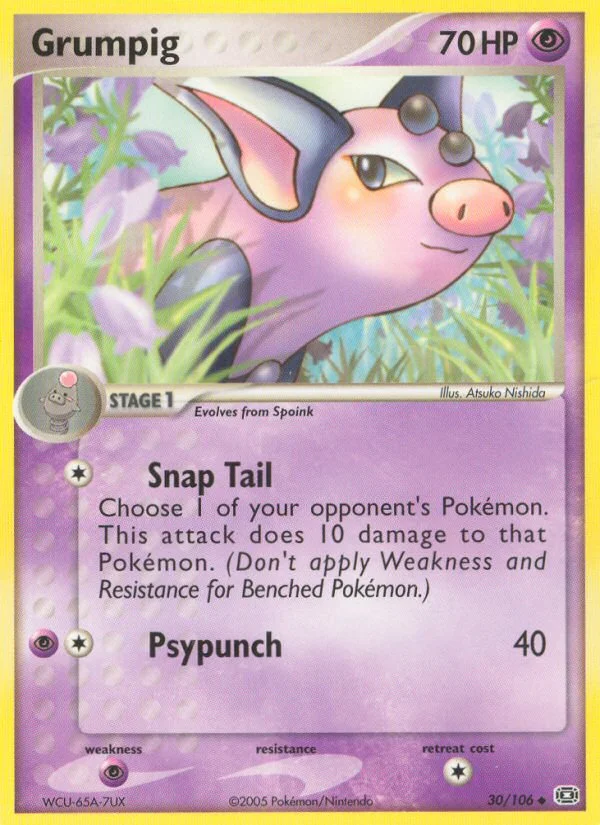 Grumpig · Emerald