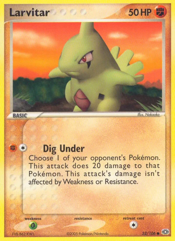Larvitar · Emerald
