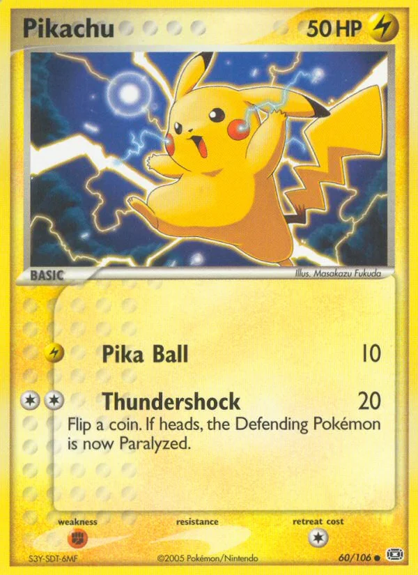 Pikachu · Emerald