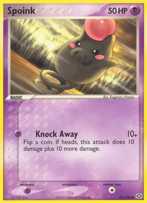 Spoink · Emerald