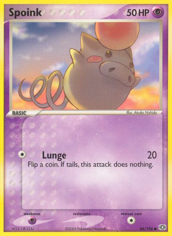 Spoink · Emerald