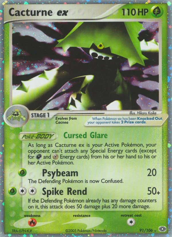 Cacturne ex · Emerald