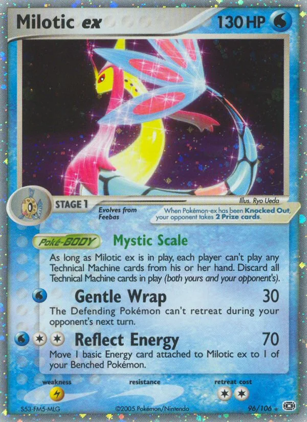 Milotic ex · Emerald