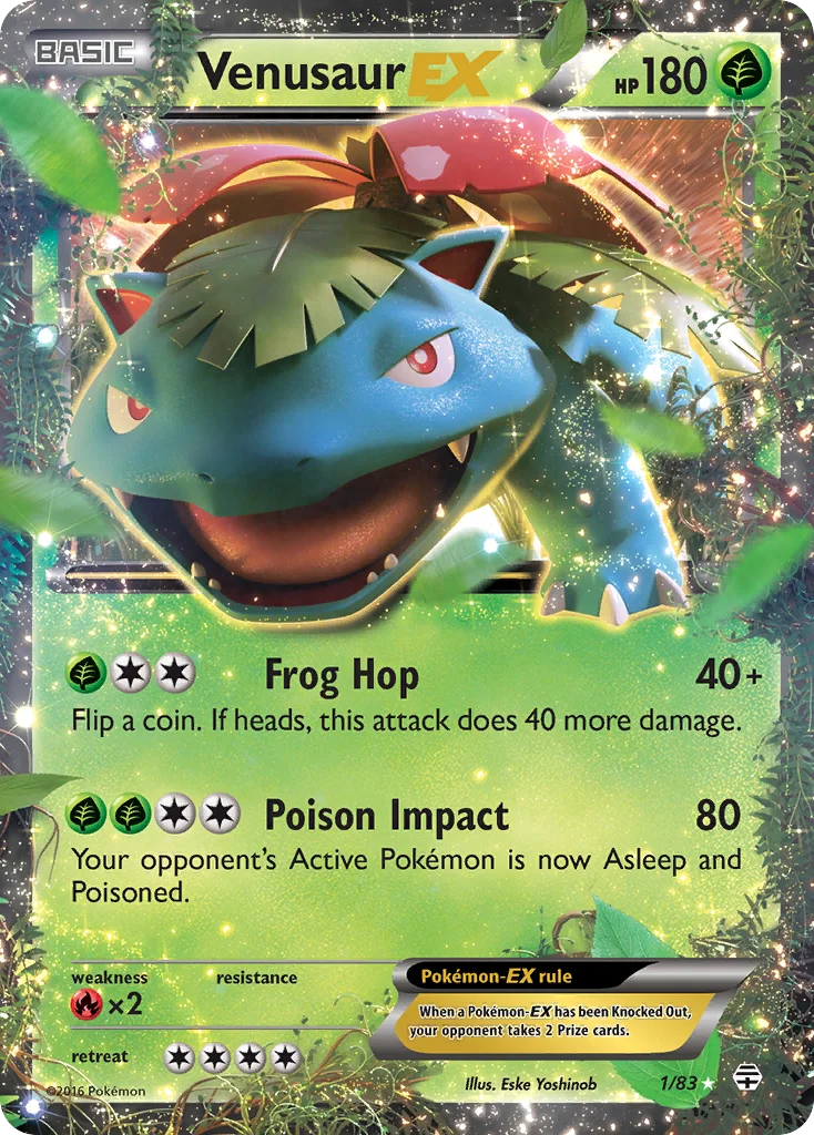 Venusaur-EX · Generations