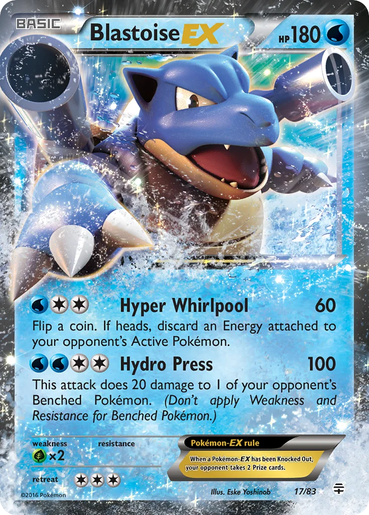 Blastoise-EX · Generations