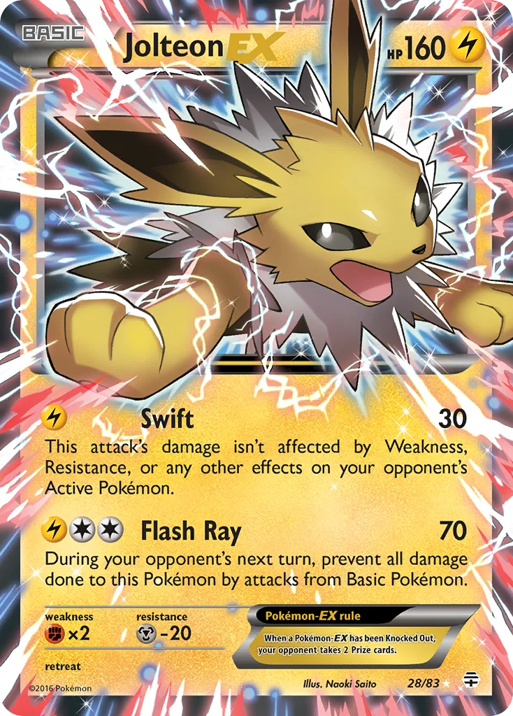 Jolteon-EX · Generations