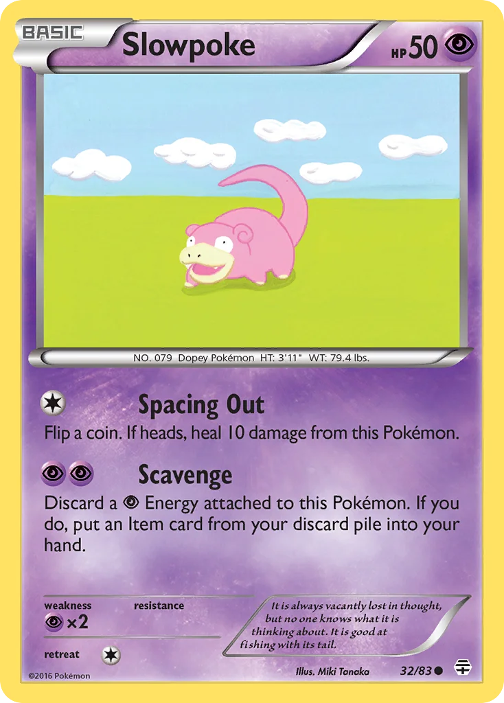 Slowpoke · Generations