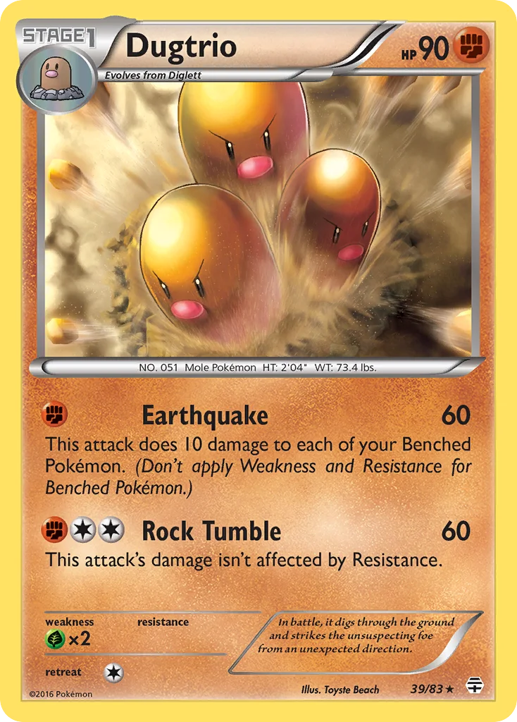 Dugtrio · Generations