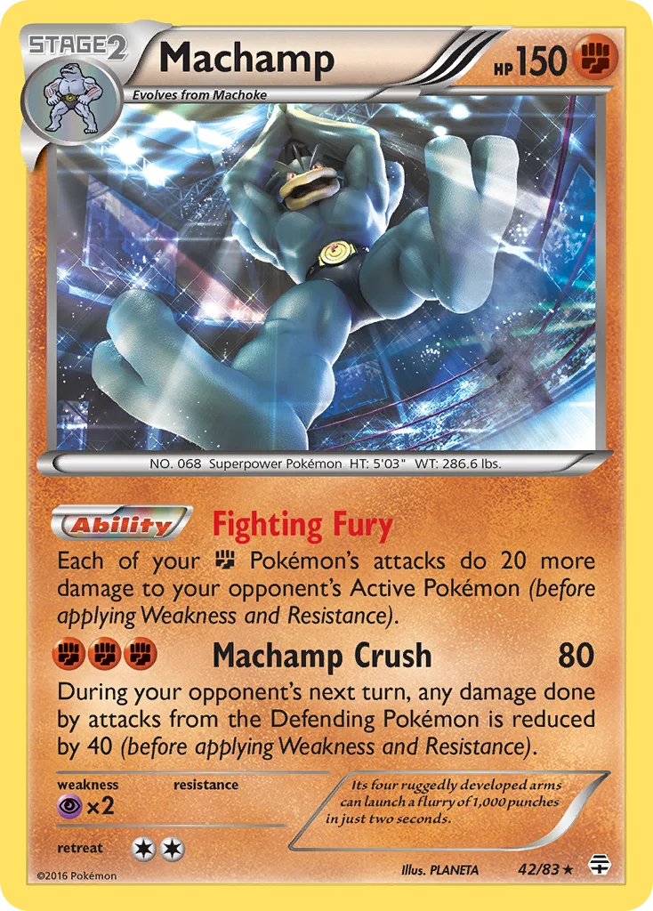 Machamp · Generations