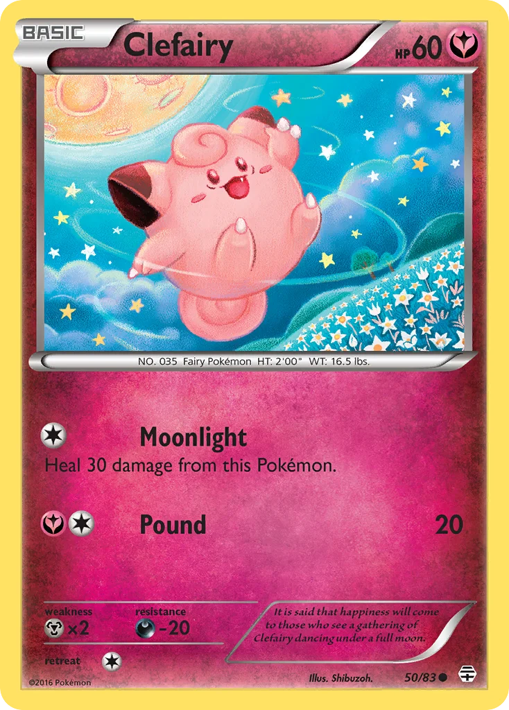 Clefairy · Generations