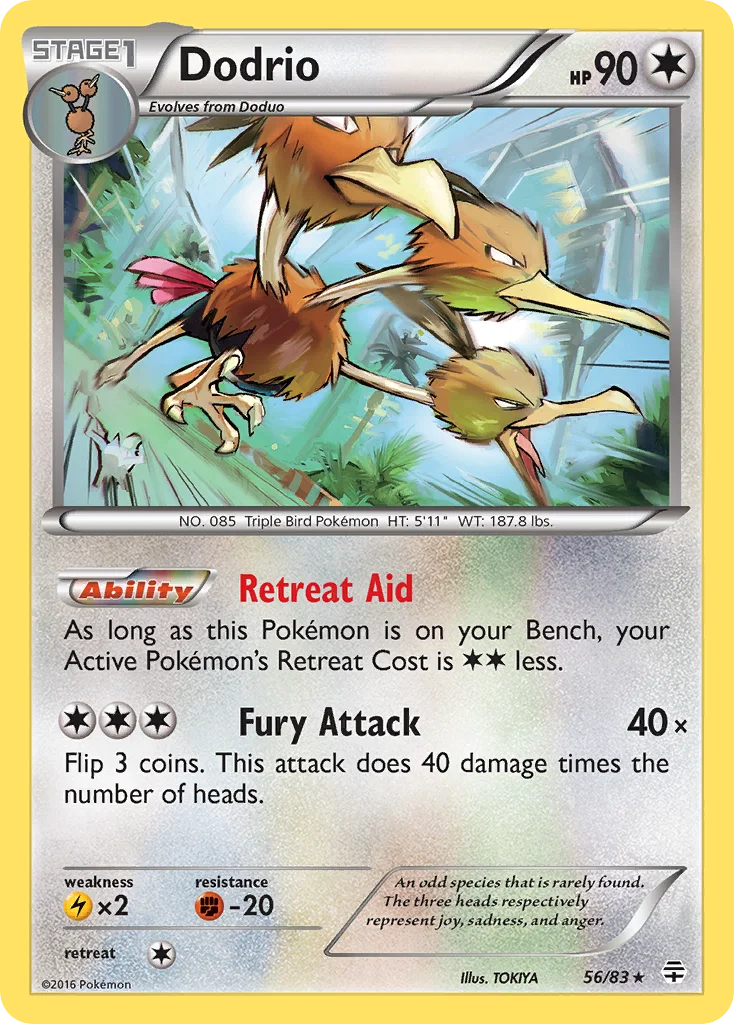 Dodrio · Generations