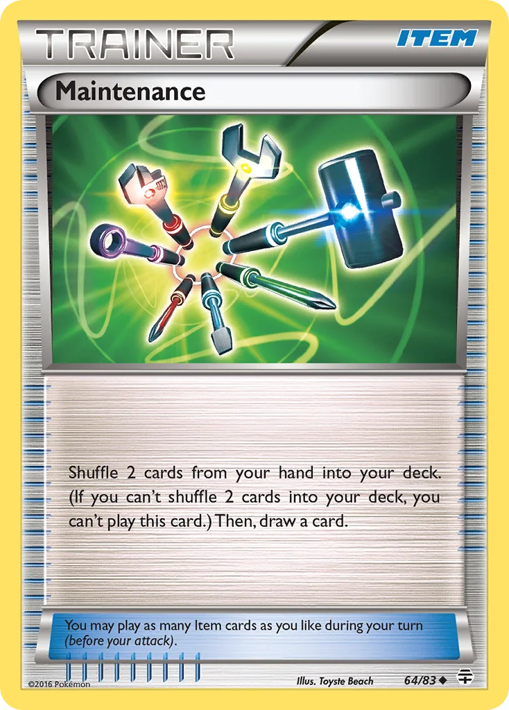 Maintenance · Generations