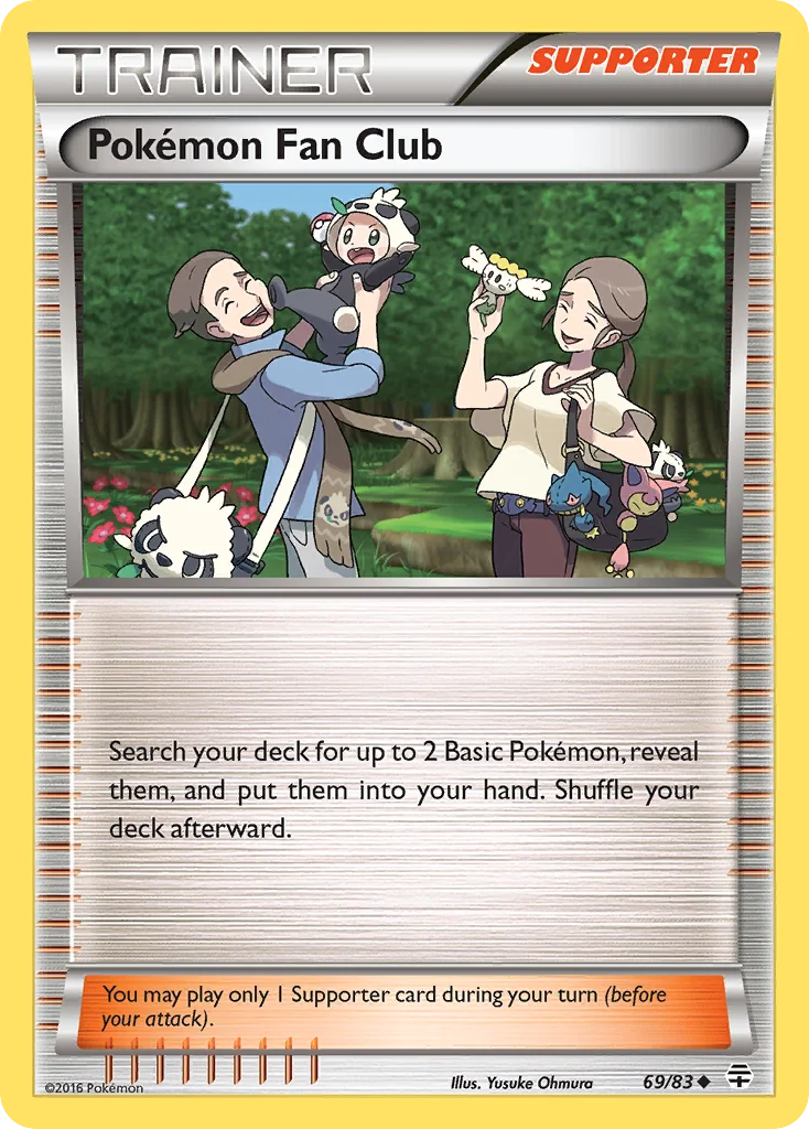 Pokémon Fan Club · Generations