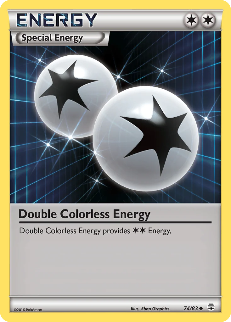 Double Colorless Energy · Generations