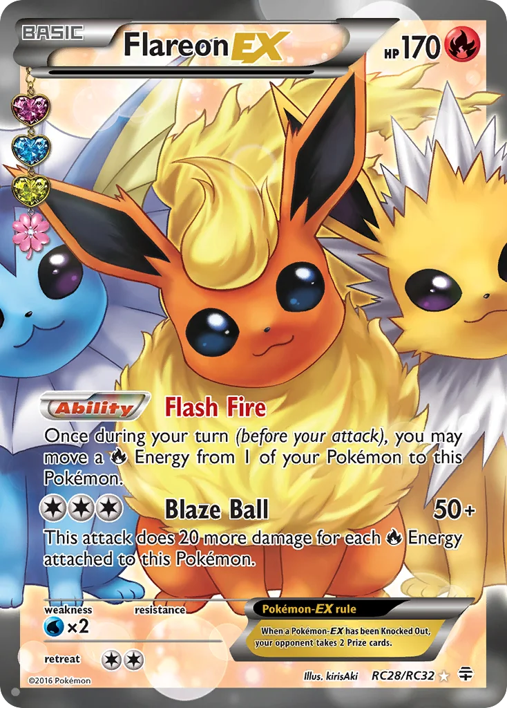 Flareon-EX · Generations
