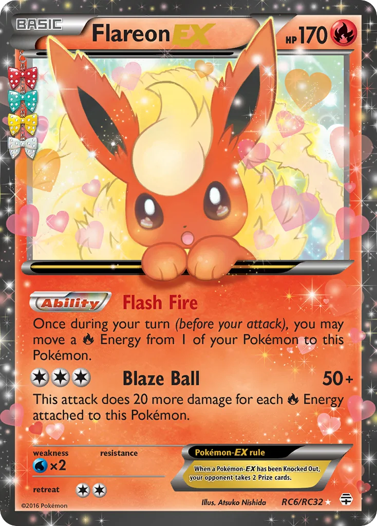 Flareon-EX · Generations