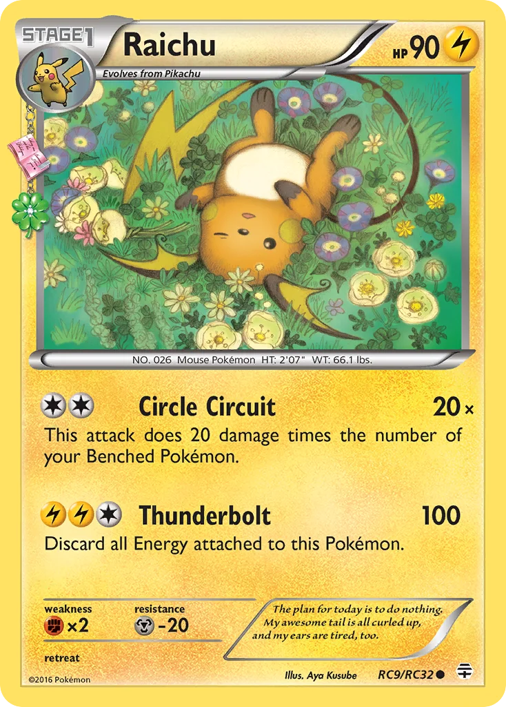 Raichu · Generations