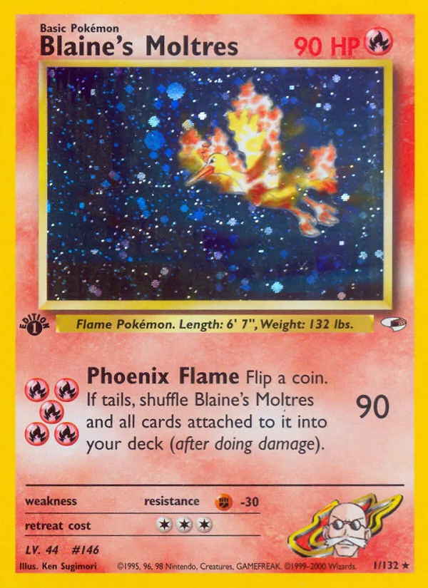 Blaine's Moltres · Gym Heroes
