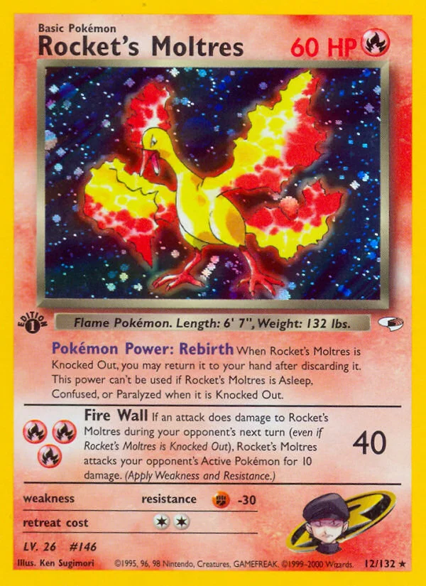 Rocket's Moltres · Gym Heroes