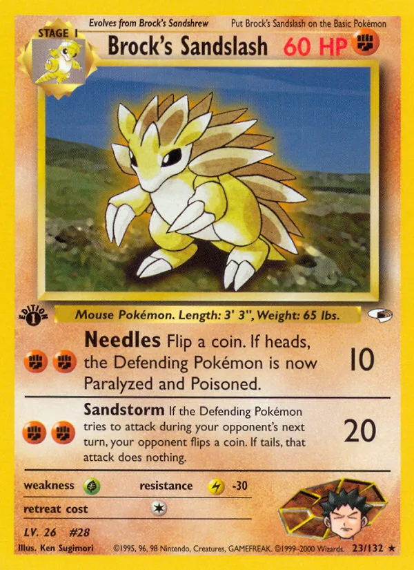 Brock's Sandslash · Gym Heroes