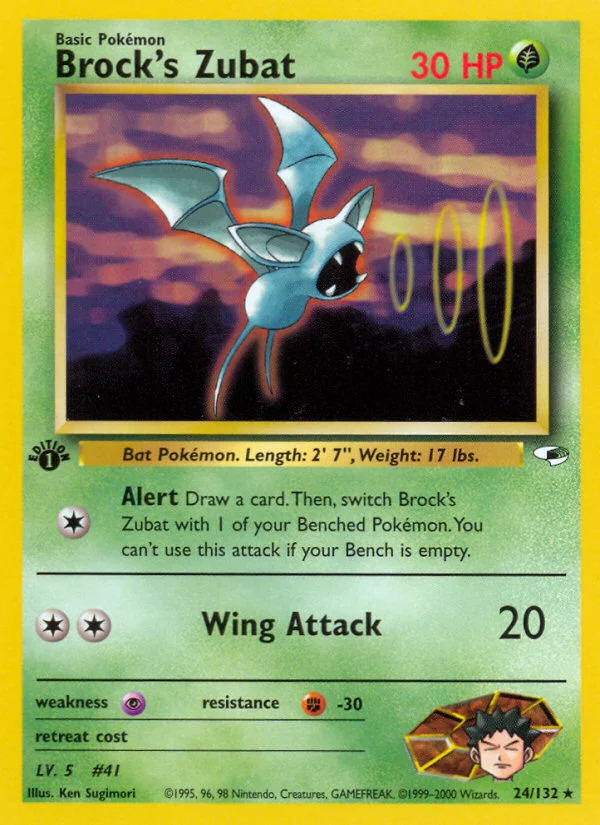 Brock's Zubat · Gym Heroes