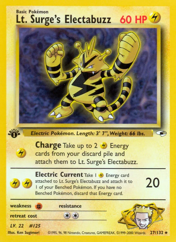 Lt. Surge's Electabuzz · Gym Heroes