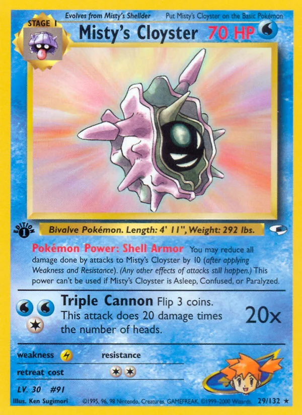 Misty's Cloyster · Gym Heroes
