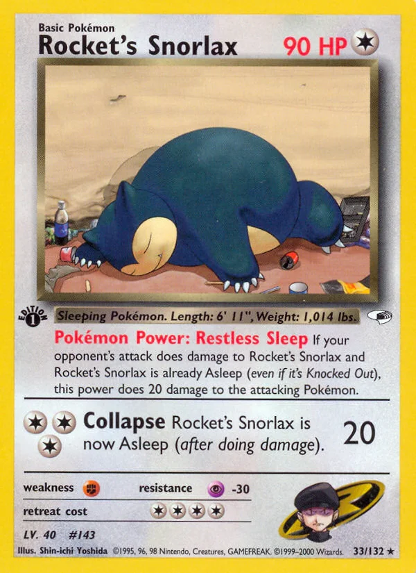 Rocket's Snorlax · Gym Heroes