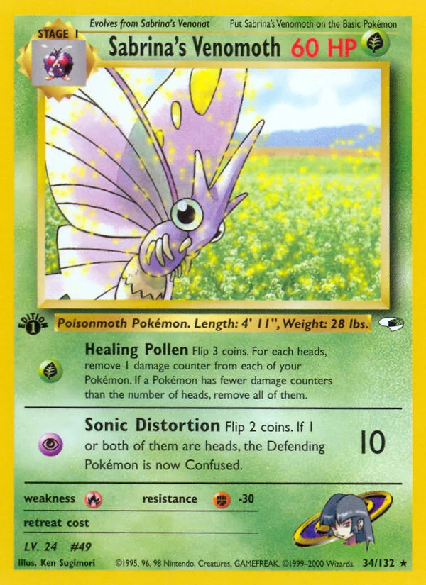 Sabrina's Venomoth · Gym Heroes