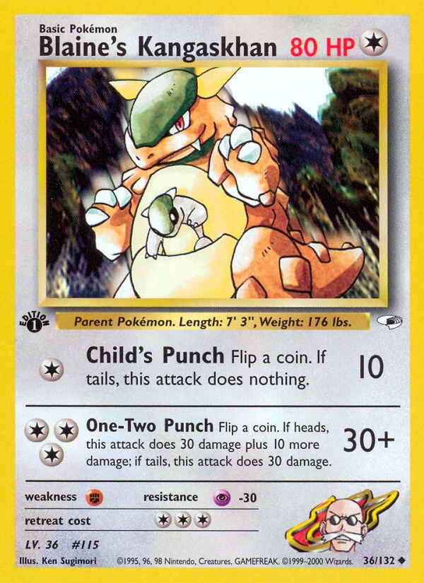 Blaine's Kangaskhan · Gym Heroes