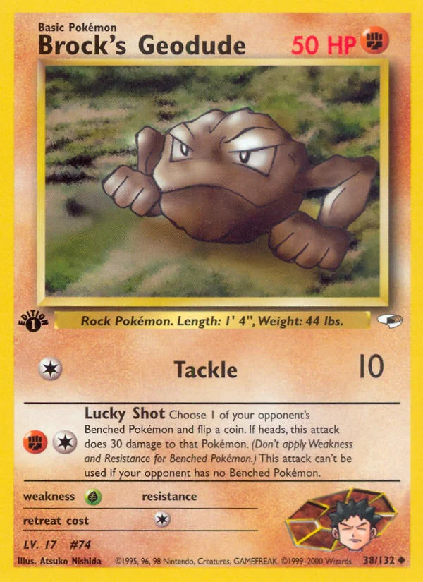 Brock's Geodude · Gym Heroes