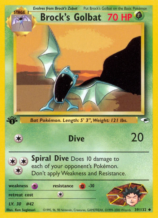 Brock's Golbat · Gym Heroes