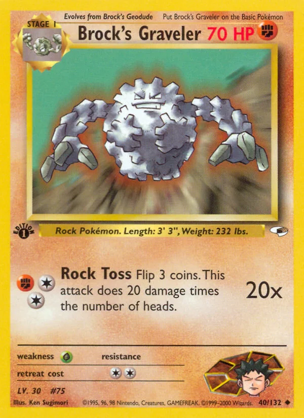 Brock's Graveler · Gym Heroes