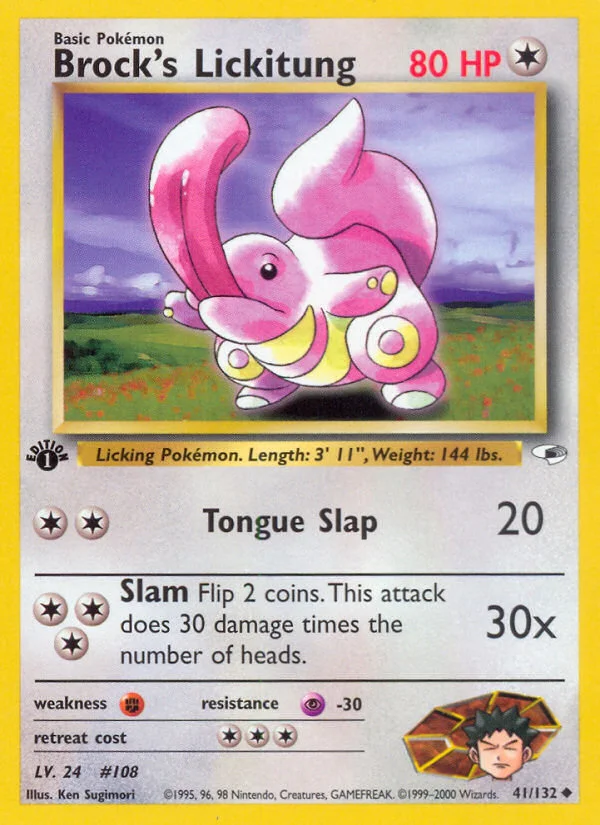 Brock's Lickitung · Gym Heroes