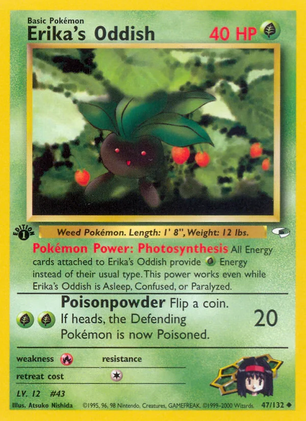 Erika's Oddish · Gym Heroes