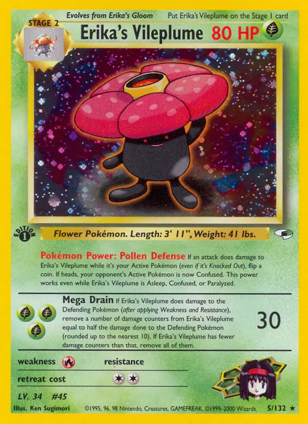 Erika's Vileplume · Gym Heroes
