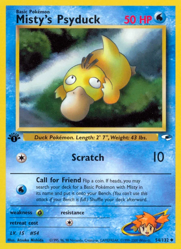 Misty's Psyduck · Gym Heroes
