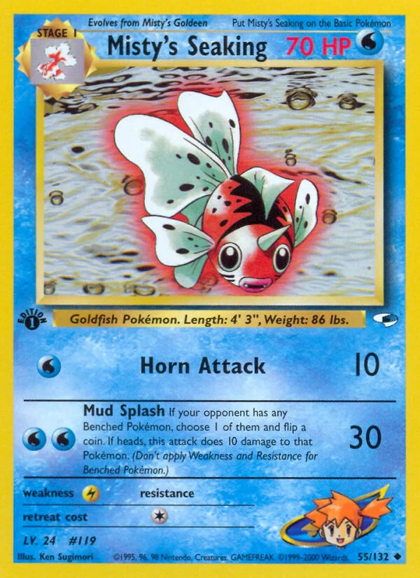 Misty's Seaking · Gym Heroes