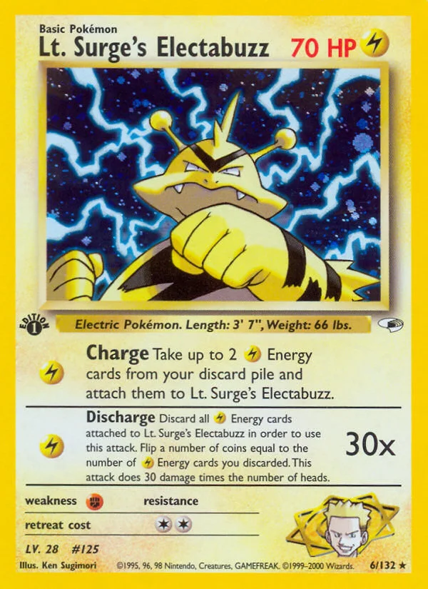 Lt. Surge's Electabuzz · Gym Heroes