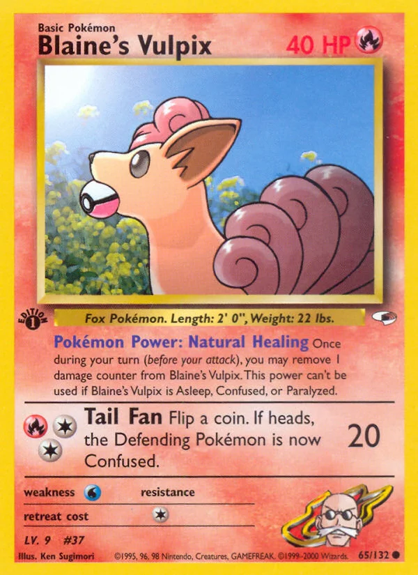 Blaine's Vulpix · Gym Heroes