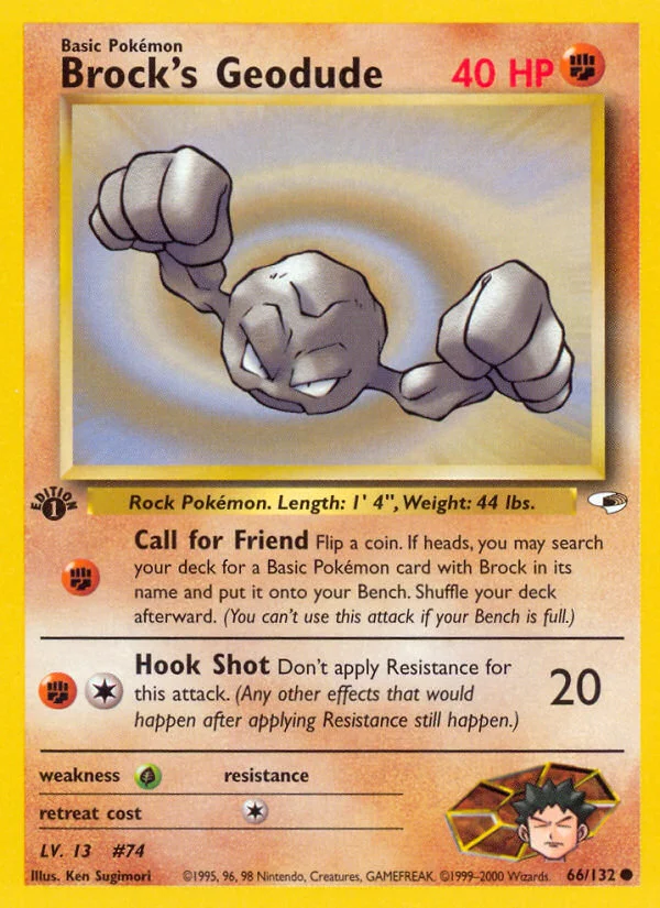 Brock's Geodude · Gym Heroes