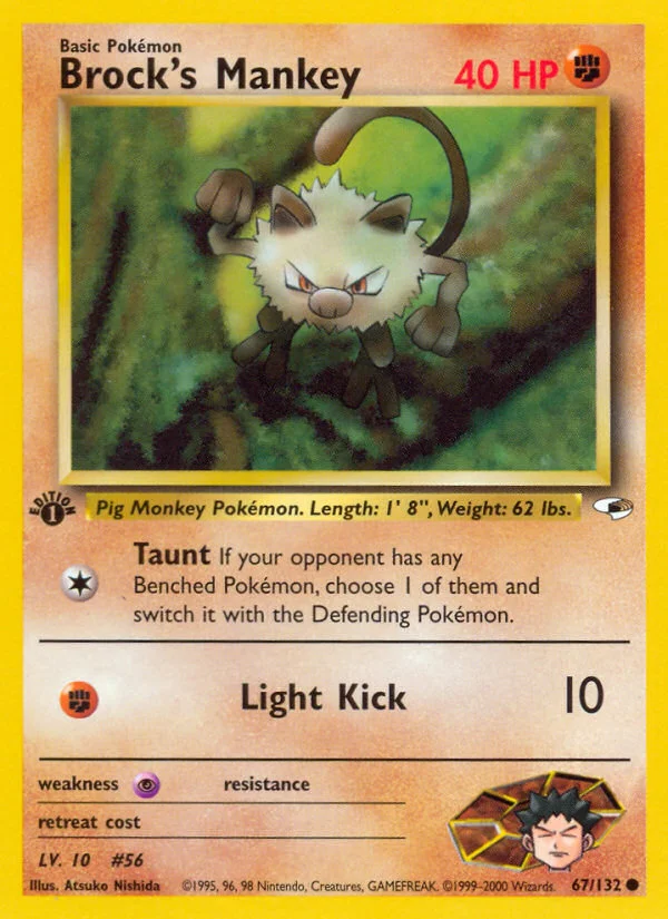 Brock's Mankey · Gym Heroes