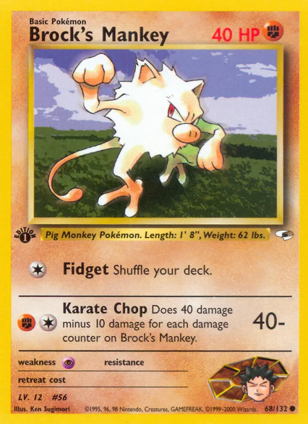 Brock's Mankey · Gym Heroes
