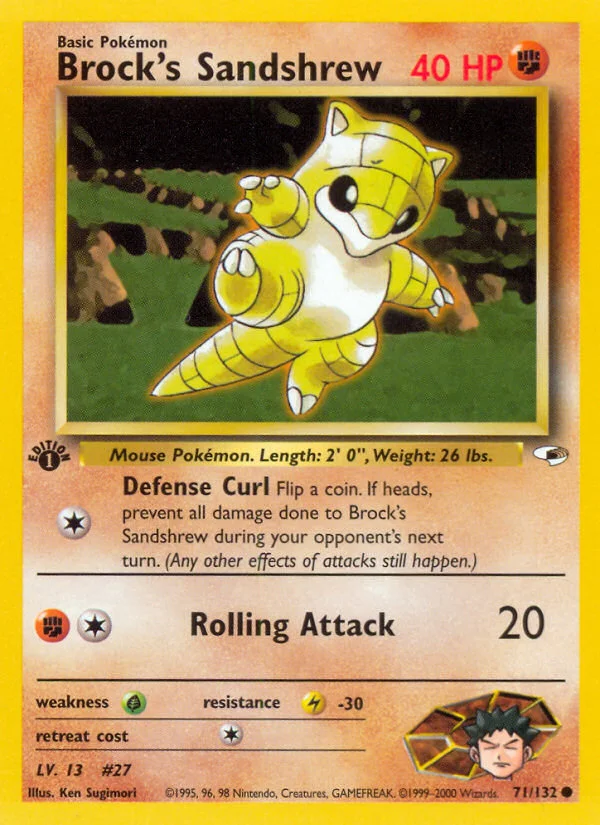 Brock's Sandshrew · Gym Heroes