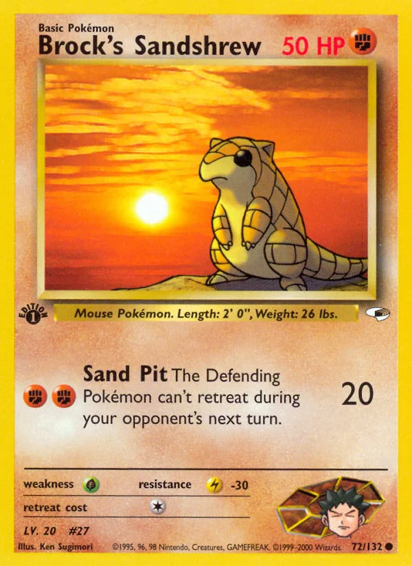 Brock's Sandshrew · Gym Heroes
